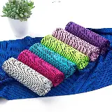 Handuk Lap Olahraga Dingin Elastis Tipis Sports Cooling Towel — 8