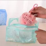 Tas Plastik Transparant Anti Air Pouch Make Up Travelling Bag — 6