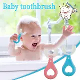 Sikat Gigi Silikon Toothbrush Bentuk U Shape Anak Bayi Bpa Free — 3