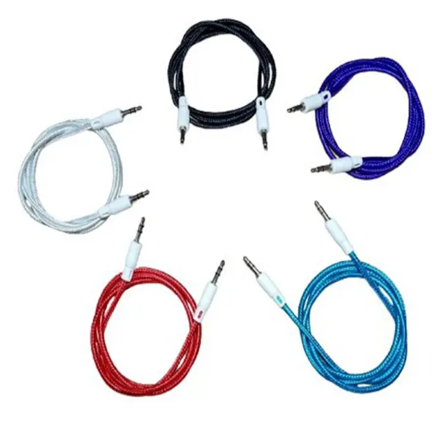 Kabel Jack Audio Aux 3.5 Mm Panjang 100cm Hp Android Speaker Mobil