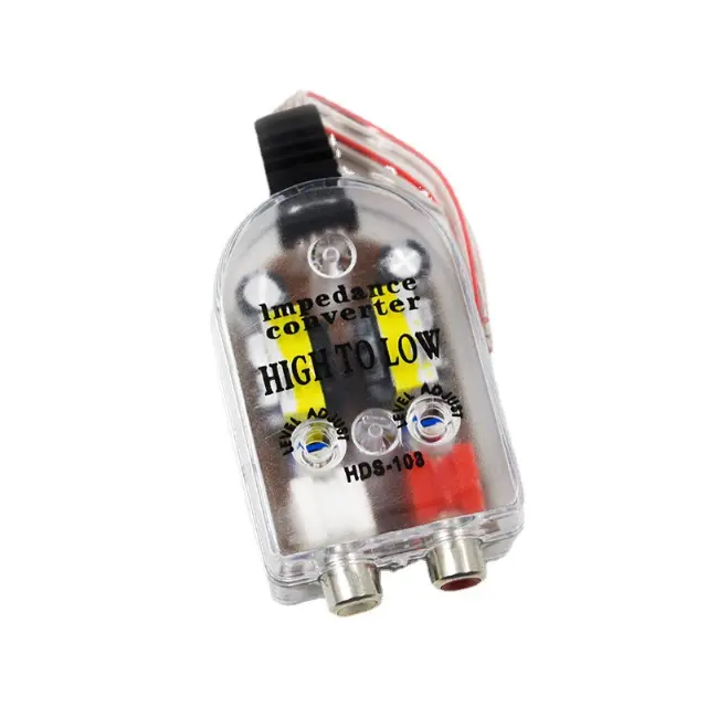 Audio Converter Adaptop High To Low Konverter Audio Mobil ke RCA