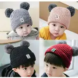 Kupluk Rajut Bayi Premium POM02 Unisex Model Pompom — 7