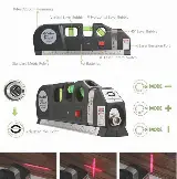 Penggaris Laser Waterpass Meteran Manual Alat Pengukur Serbaguna — 2