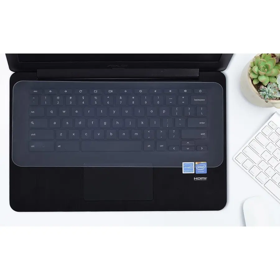 Pelindung Keyboard Cover Laptop Silicone 14inch Tipis Anti Air Debu