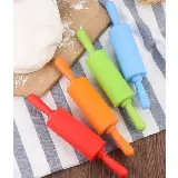 Alat Penggiling Rolling Pin Plastik Adonan Roti Praktis Multifungsi — 1