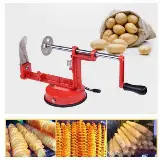 Alat Pemotong Kentang Spiral Stainless dengan Pisau Tahan Karat — 1