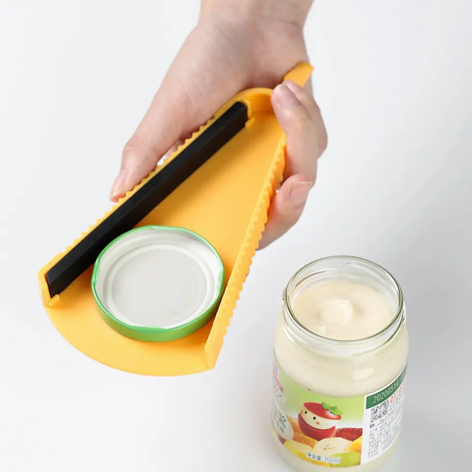 Alat Pembuka Kaleng Botol Toples V-shaped Can Opener Multifungsi