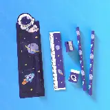 Alat Tulis Set Mini Stationary Set Pensil 5 in 1 Motif Karakter — 4