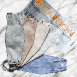 Masker Kf94 Kain Warna Warni Hitam Ungu Navy Grey Isi 10 Pcs — 7