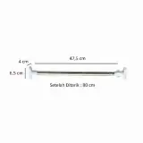 Tiang Gantungan Serbaguna Fleksibel Stainless Steel — 3
