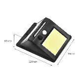 Lampu Taman Tenaga Surya Yang Efisien Energi Sensor Gerak — 2