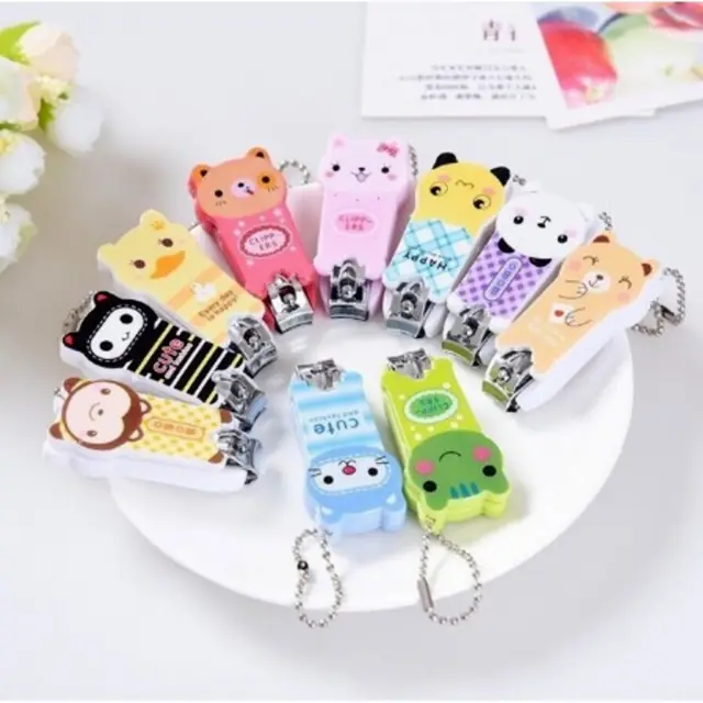 Gunting Kuku Karakter Lucu Korea Cartoon Nail Clipper Tangan Kaki