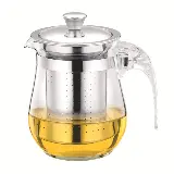 Teapot Teko Kaca Tahan Panas Dengan Saringan Teh Stainless 350ml — 2