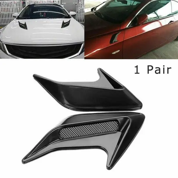Car Air Flow Side Fender Universal Dekorasi Insang Hiu Pada Mobil