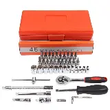 Set Obeng Socket Set 46 Pcs Kunci Shock 1/4 Socket — 4
