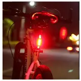Lampu Belakang LED pada Sepeda dengan Charger USB dan Waterproof — 5