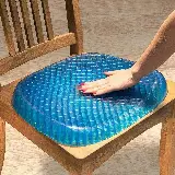 Bantal Gel Silikon Alas Bantalan Duduk Kursi untuk Postur Tubuh Sehat — 2