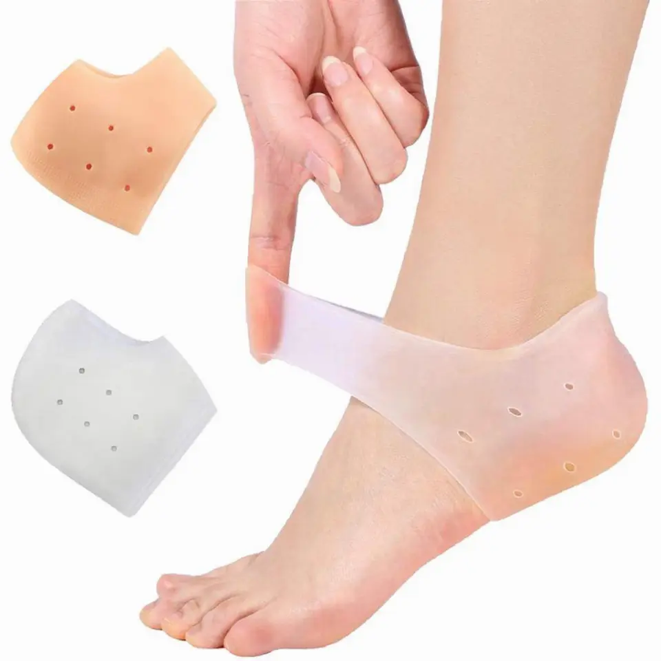 Heel Pad Pelindung Tumit Kaki Gel Silikon Anti Lecet Pecah
