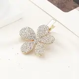 Jepitan Rambut Model Mutiara Crystal Korea Hair Clip — 1