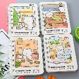Notebook Ring isi 80 Lembar Motif Karakter Lucu Ukuran A7 — 8