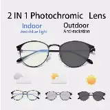 Kacamata Photocromic Anti Radiasi Perlindungan Mata 2 In 1 Pria Wanita — 8