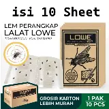 Lem Perangkap Lalat Cap Lowe Model Papan Kertas Sekali Pakai — 1