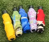 Payung Hujan Lipat Kecil Mini Lucu Motif Bunga Folding Umbrella — 1