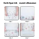 Celemek Makan Bayi Disposable Apron Baby Sekali Pakai Isi 10 — 2