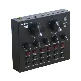 Mixer Sound Card V8 With Bluetooth Live Broadcast Audio Karaoke Hp — 3