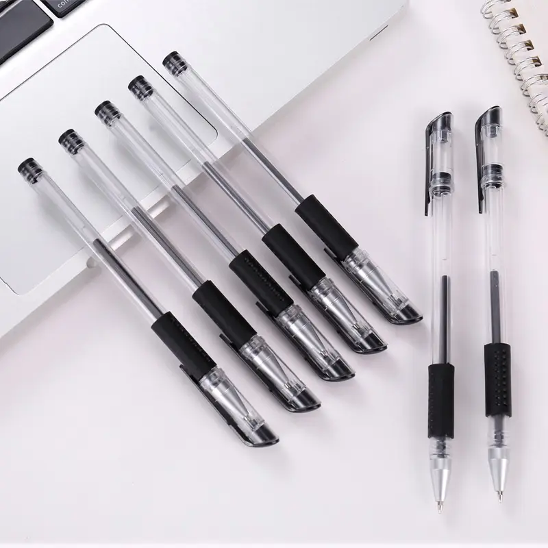 Alat Tulis Sekolah Pulpen Pen Gel Ink Tinta Cair Standard 0.5mm