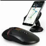 Car Holder Phone Stand Lipat Bentuk Mouse Holder HP pada Mobil 6 inch — 1