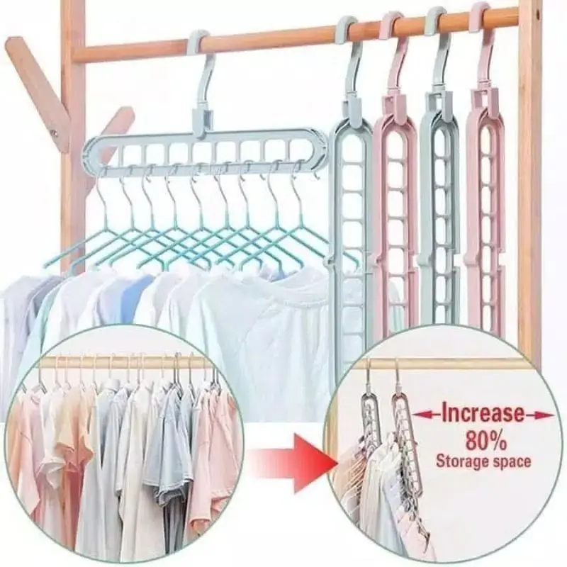 Magic Hangers Lipat / Gantungan Baju Viral / Gantungan Baju Vertikal