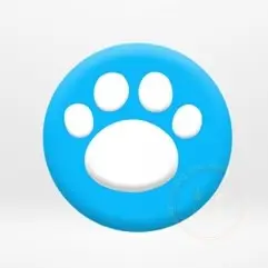 Thumb Grip Analog Silicone Dengan Motif Cat Paw Kaki Kucing