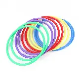 Mainan Lompat Cincin Kerucut Rintangan Olahraga Big Cone Ring Throw — 4