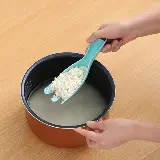 Sendok Alat Saringan Pencuci Beras Kacang Multifungsi - Cream — 5