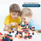 Mainan Balok Susun Plastik Tambahan Extra Block Brick 100pcs — 5