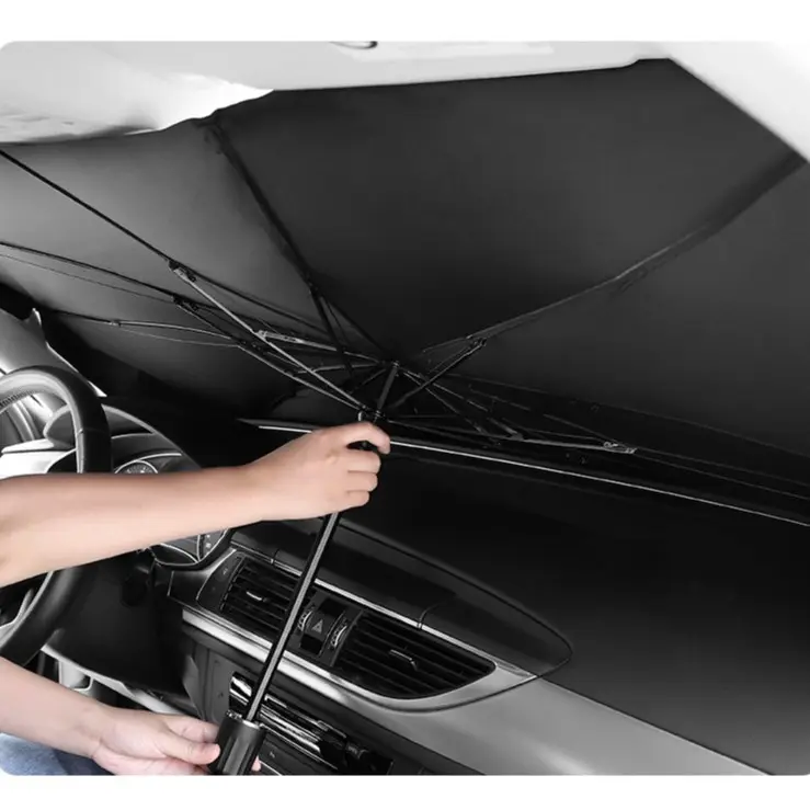 Umbrella Sunshade Payung Pelindung Anti Panas Mobil Kaca Depan