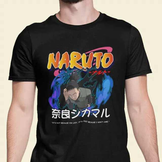 Naruto-shikamaru: Desain Kreatif Pada Baju Dan T-shirt Anime
