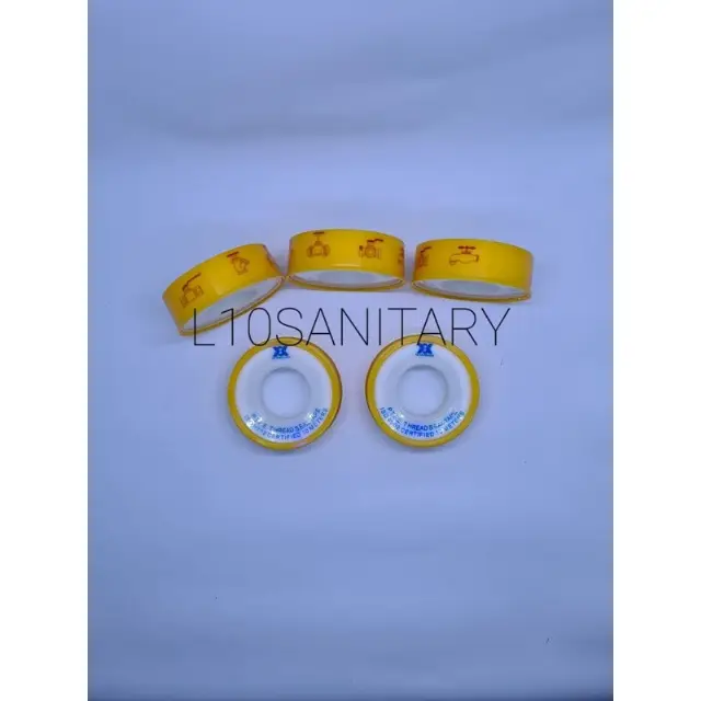 Seal Tape Isolasi Isolatipe Pipa Keran 10 Meter 1/2"