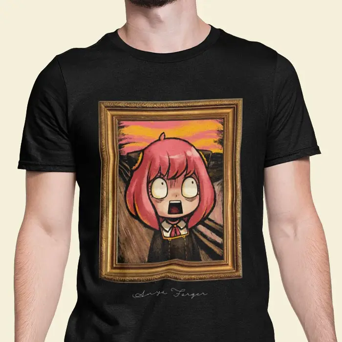 T-shirt Anime Untuk Keberanian Anya Dari Spy X Family