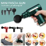 Alat Pijat Refleksi Mini Massage Fascial Gun 4 in 1 — 3