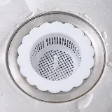 Saringan Wastafel Cuci Piring / Saringan Wastafel Plastik Bentuk Bunga — 4