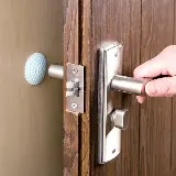 Karet Pintu Rumah Bulat Penahan Benturan Gagang Pintu - Random — 4