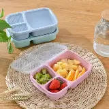 Tempat Makanan Kotak Bekal Plastik Lunch Box Bento Korea Microwavable — 4