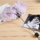 Payung Hujan Lipat Kecil Mini Lucu Motif Bunga Folding Umbrella — 6