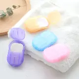 Sabun Mandi Cuci Tangan Kertas Traveling Portable Organik Paper Soap — 1