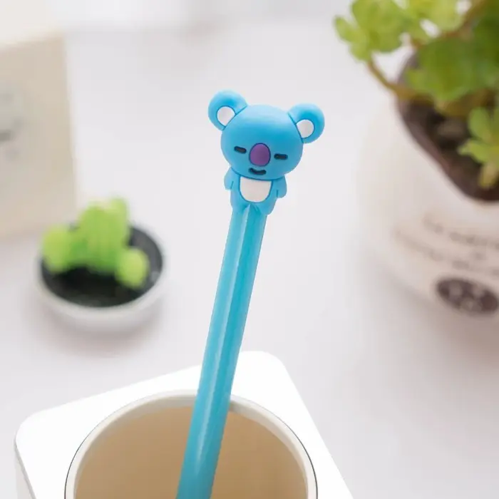 Pulpen Karakter Cartoon Lucu Bt21 Bts Bangtan Boys Army Kpop