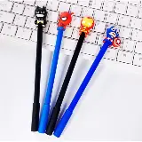 Pulpen Pen Pena Alat Tulis Tinta Gel Karakter Lucu Superhero — 6