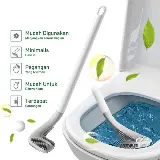 Sikat Toilet Lengkung Sudut Brush Golf Gagang Panjang — 5