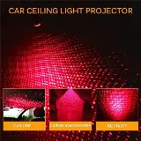 Lampu Laser Proyektor Led USB Bintang Star Dekorasi Plafon Mobil Kamar — 5
